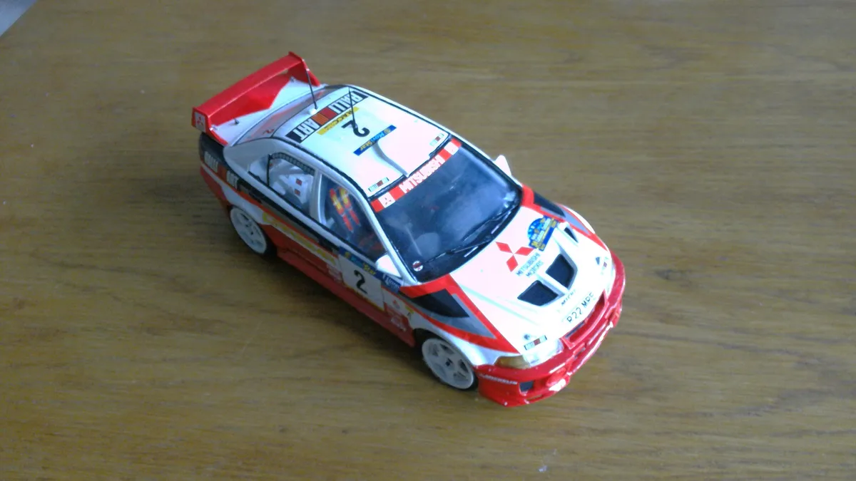 The Iconic Mitsubishi Lancer Evolution V WRC (Tamiya 24203)
