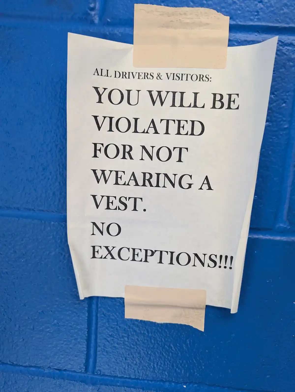 This Shipper Means Serious Business!