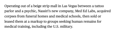 Then they were either sold or leased out.