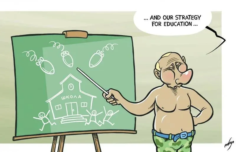 Putin Caricature: A Satirical Take