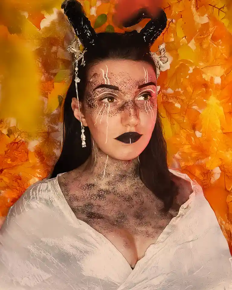 Stunning Fantasy Makeup by PixiePadlock