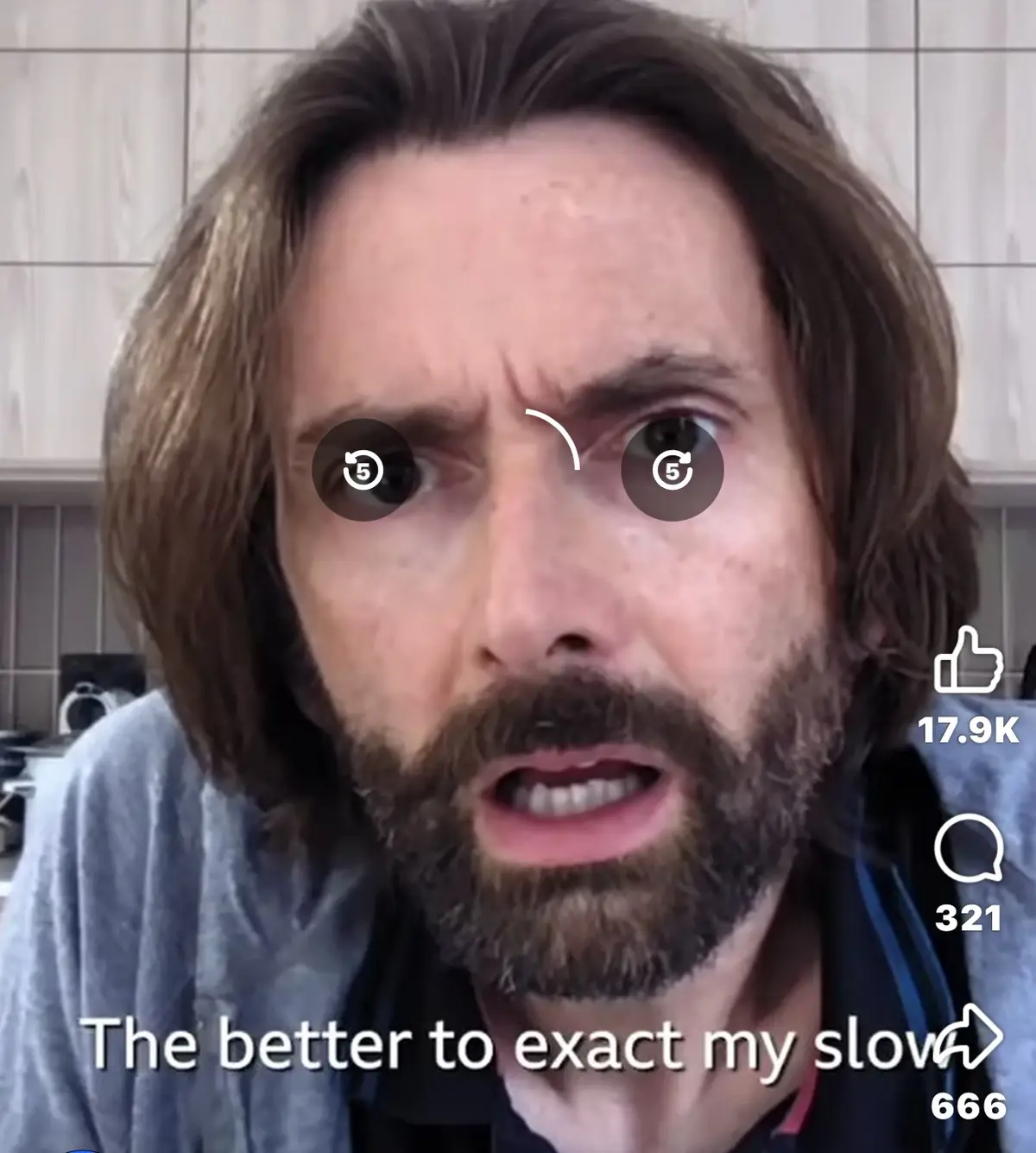 That moment when the video buffers just right.