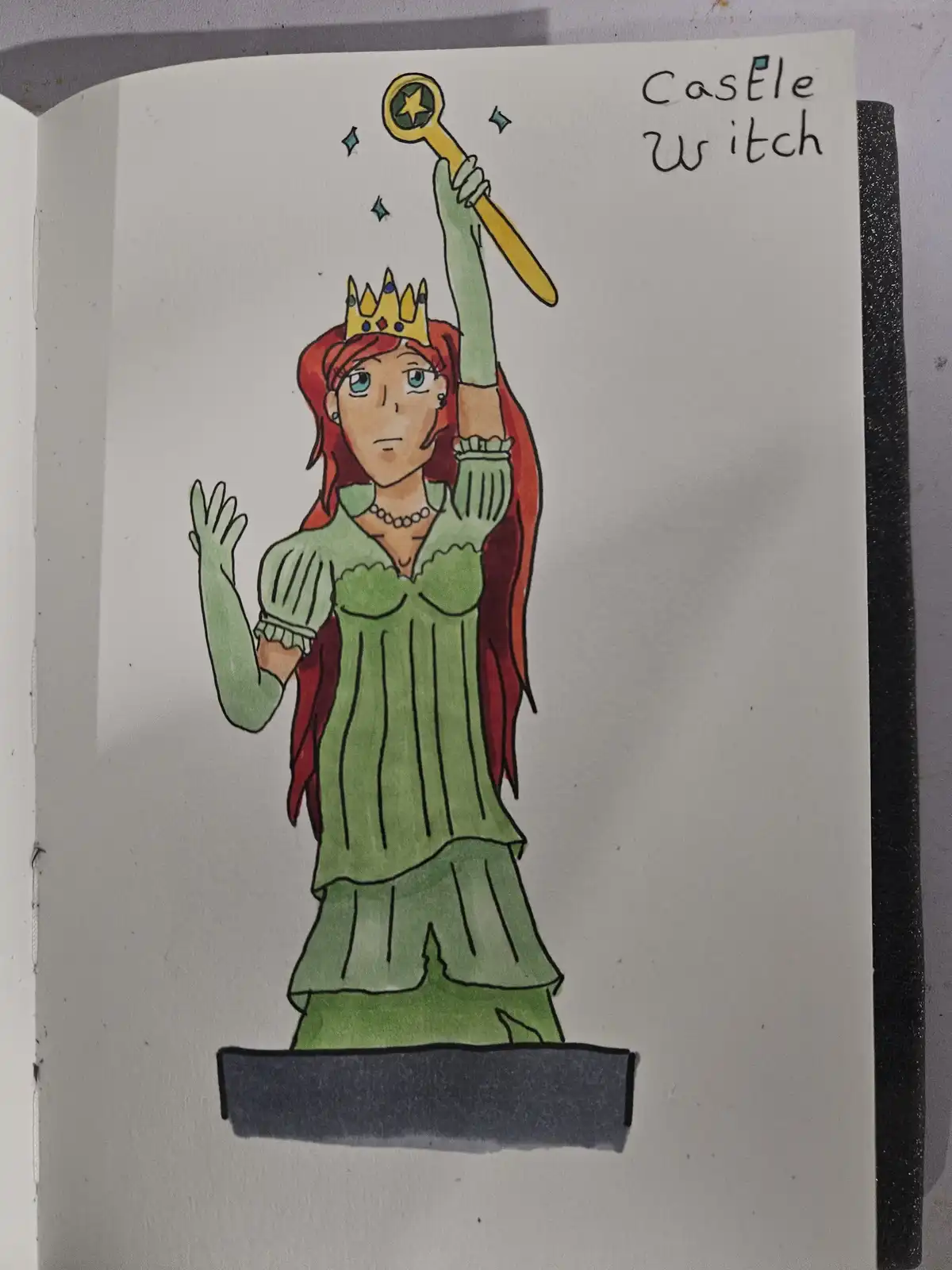 Witchtober Day 24: The Castle Witch.
