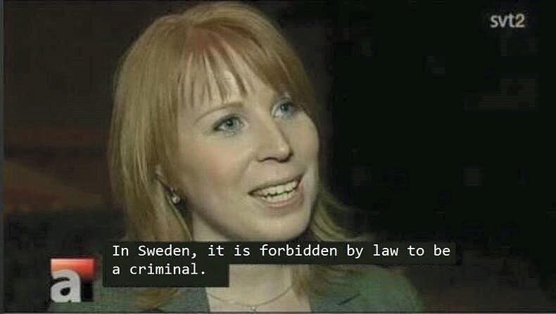 Greetings from Sweden!