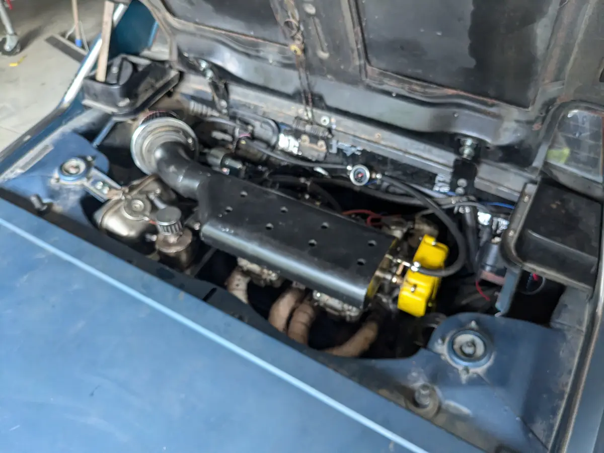 Putting the X1/9 Engine Back in Place