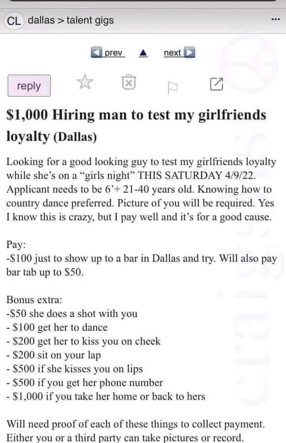 The Ultimate Girlfriend Test