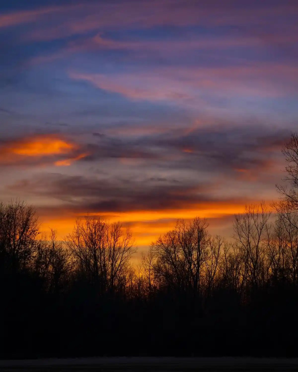 Captivating Sunset Over Beautiful Michigan