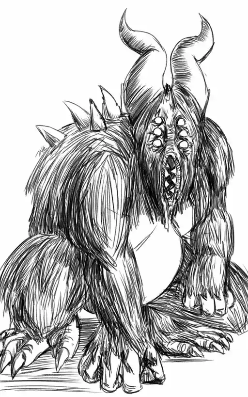 Daily Sketch: Unleashing the Demon Within