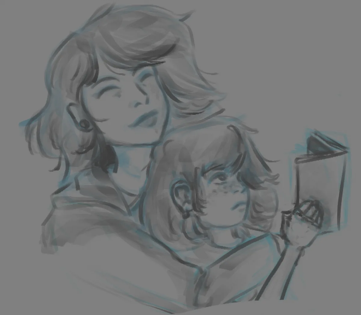 I couldn't help but dive deeper into my latest sketch!