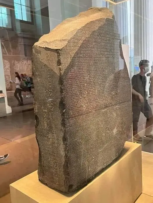 Exploring the Rosetta Stone at the British Museum