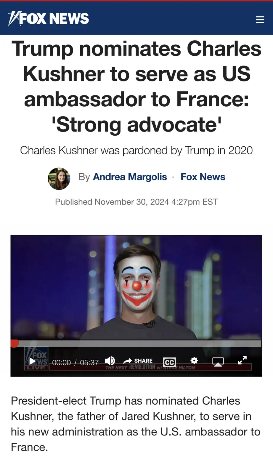 The Strongest Advocate... for Mischief