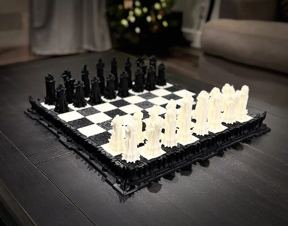 Introducing the Resin-Printed Paladin Chess Set