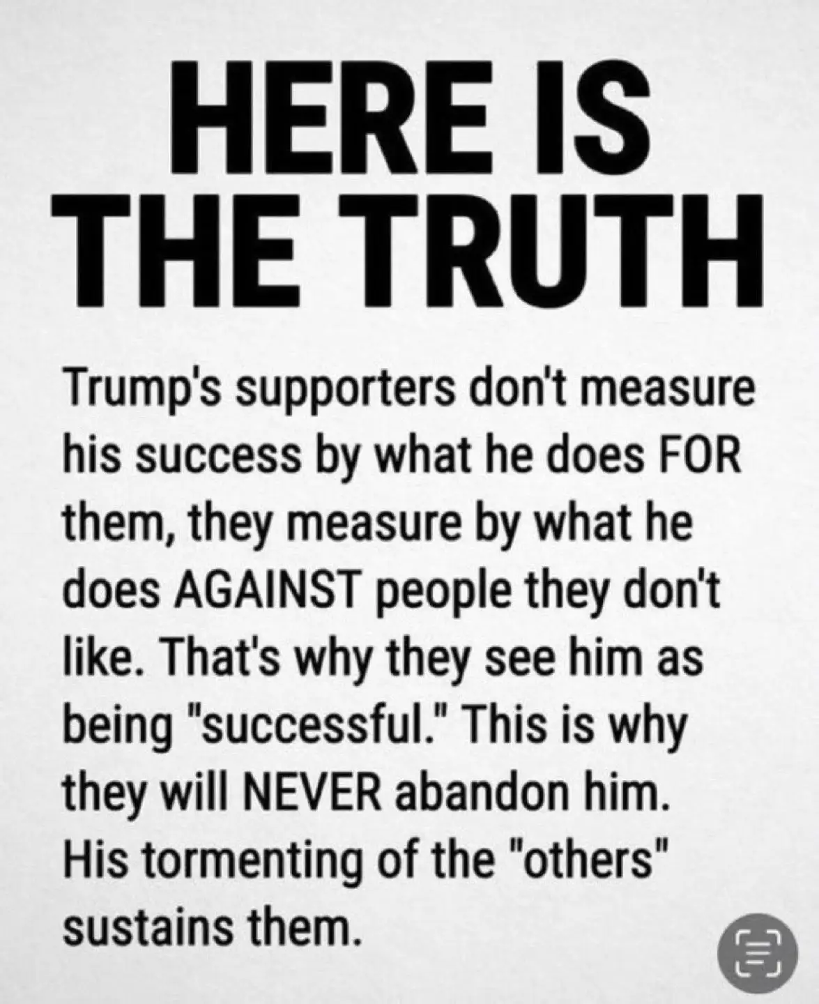 Absolutely, That's the Unvarnished Truth