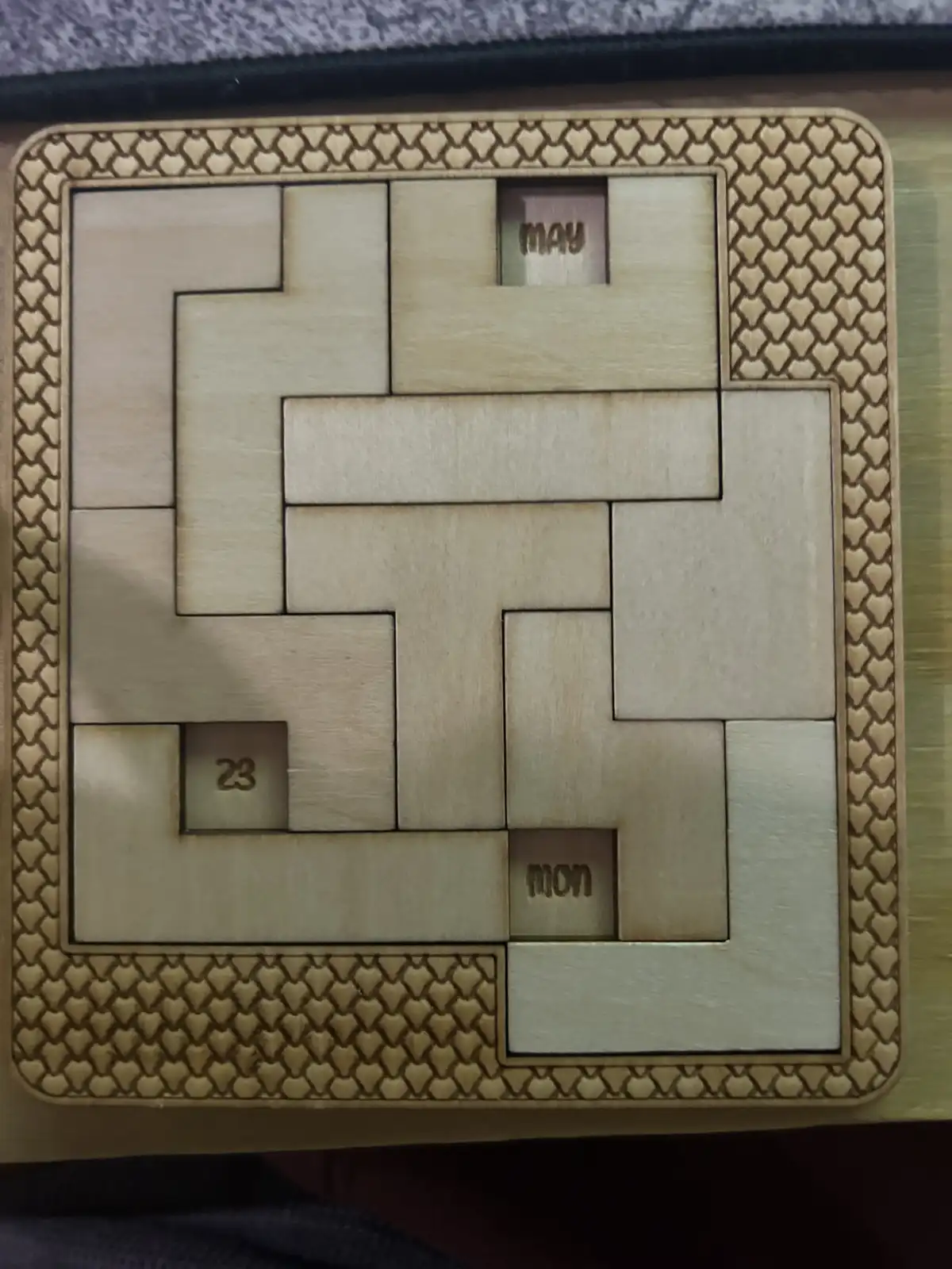 Explore the Laser Cut Puzzle Solutions from May 23rd to May 29th