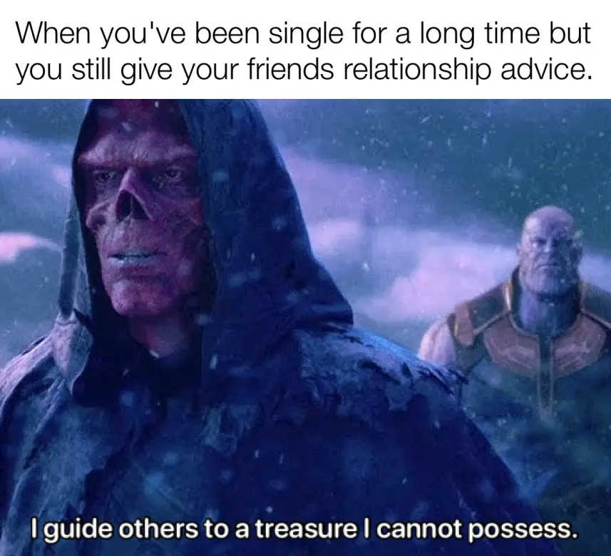Wise Words from Red Skull...