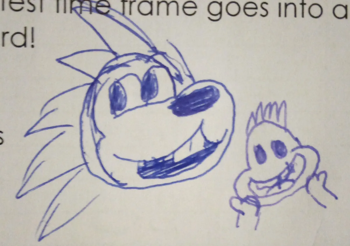 Creative doodles from the work grind