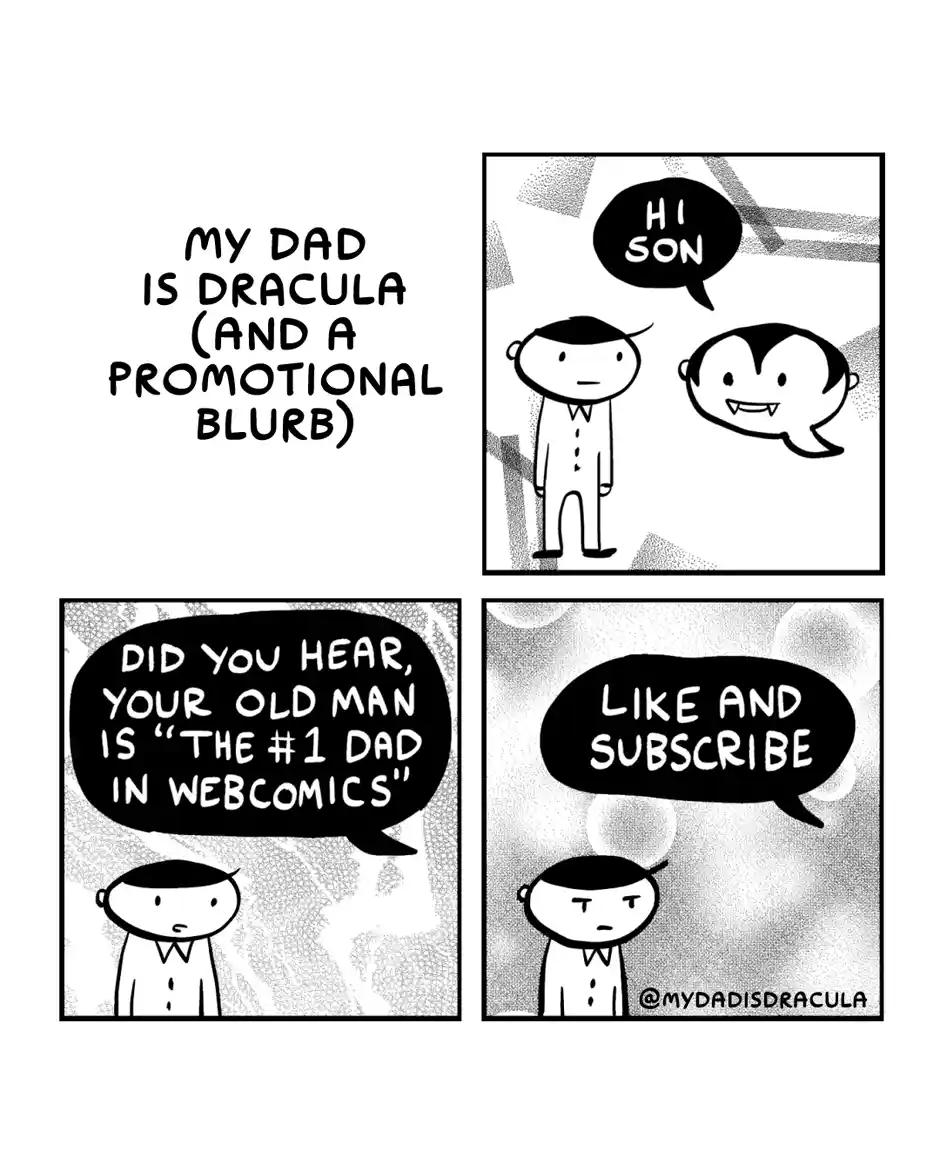 My Dad is a Vampire: A Promotional Tale!