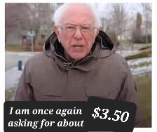 An older man with white hair and glasses, wearing a brown jacket, stands outdoors in a snowy or wintry setting. He has a…