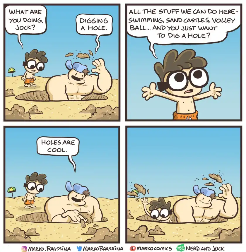 Discovering My New Favorite Comic: Nerd Meets Jock