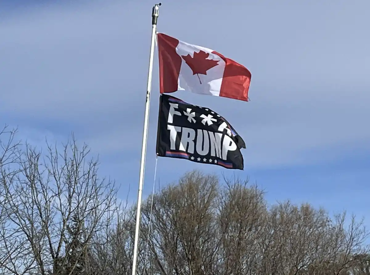 Just another day in Canada...