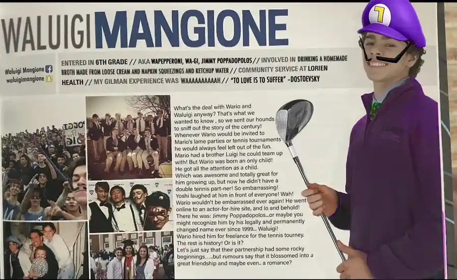 Introducing Waluigi Mangione, the legend!
