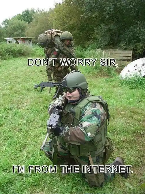 Reassuring Words: Don't Worry, Sir!