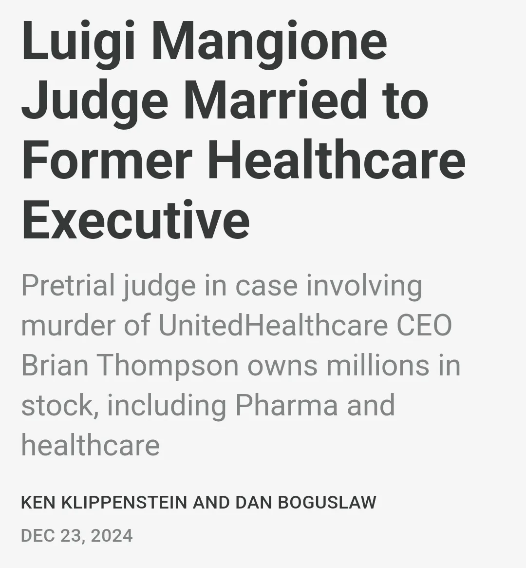 Introducing Luigi Mangione!