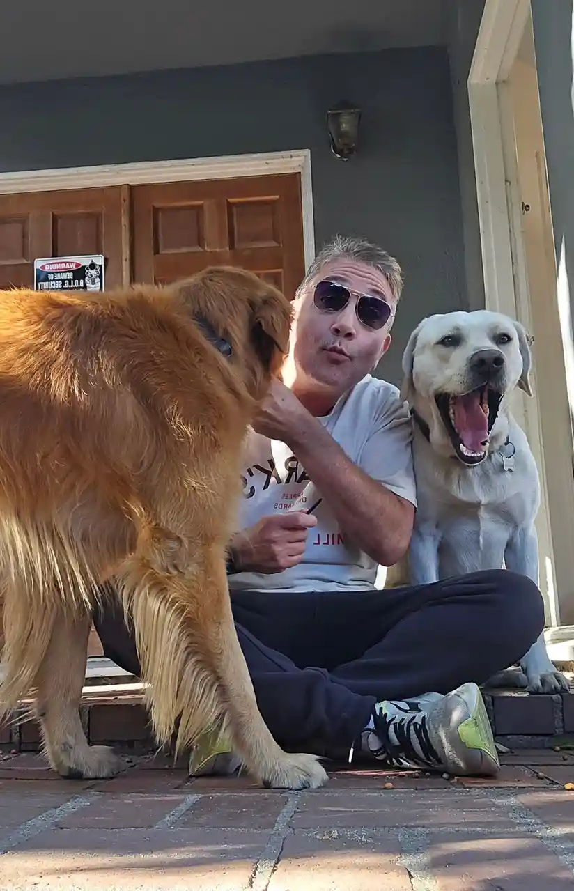 Thanksgiving Joy with Shadow and Chance