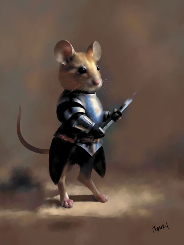 The Brave Knight Mouse