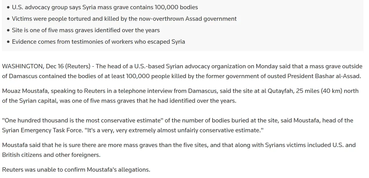 Breaking News: Shocking Developments from Syria