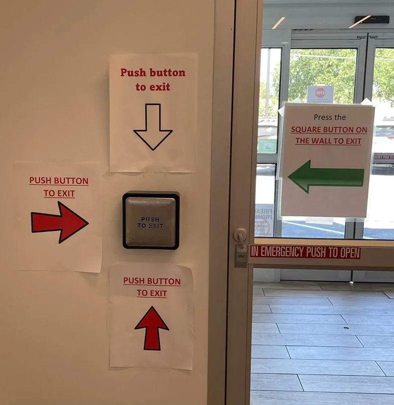 Which button should I press to make this work?