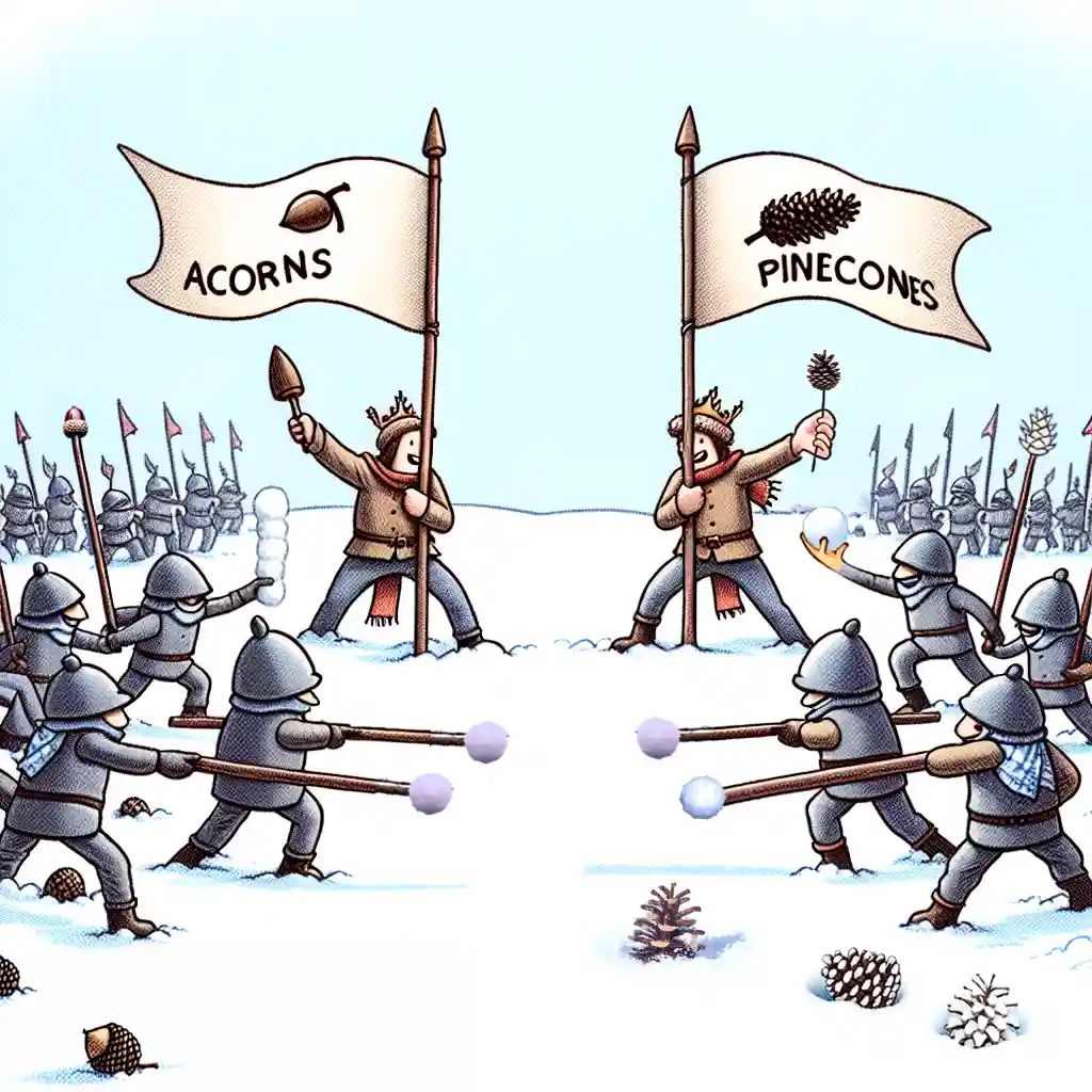 The Epic Showdown: Team Acorn vs Team Pinecone