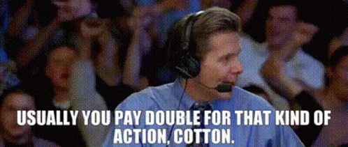 A six-panel meme strip from the movie 'The Cable Guy' showing actor Jim Carrey's character repeatedly saying 'Usually you…