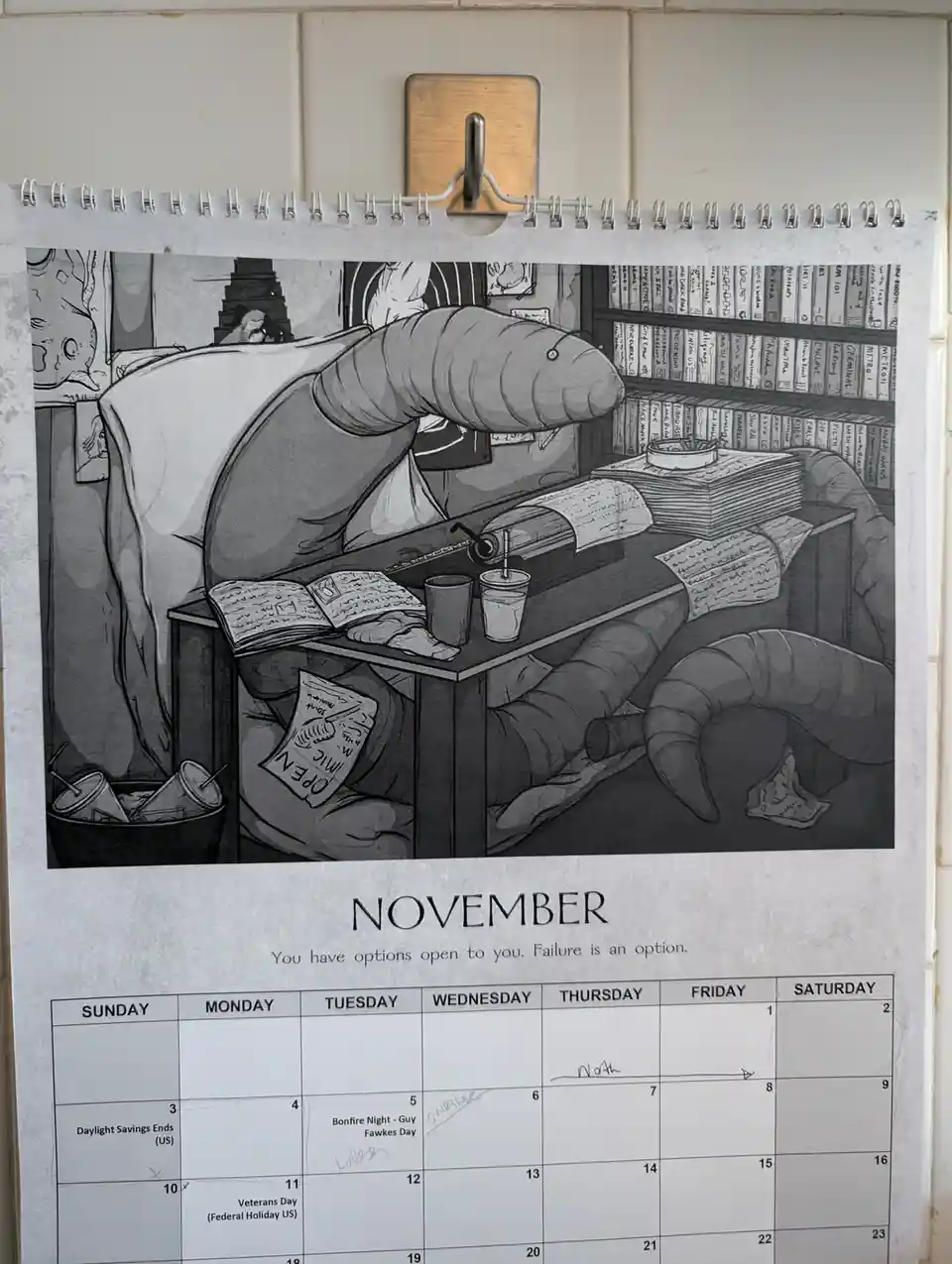 November is Almost Over: Time for a Calendar Pep Talk!