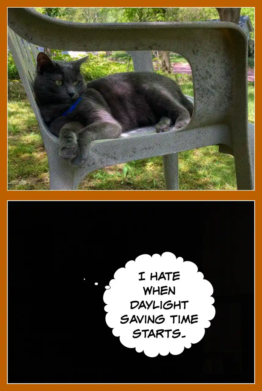 Nope, it's definitely more effective to embrace the darkness.