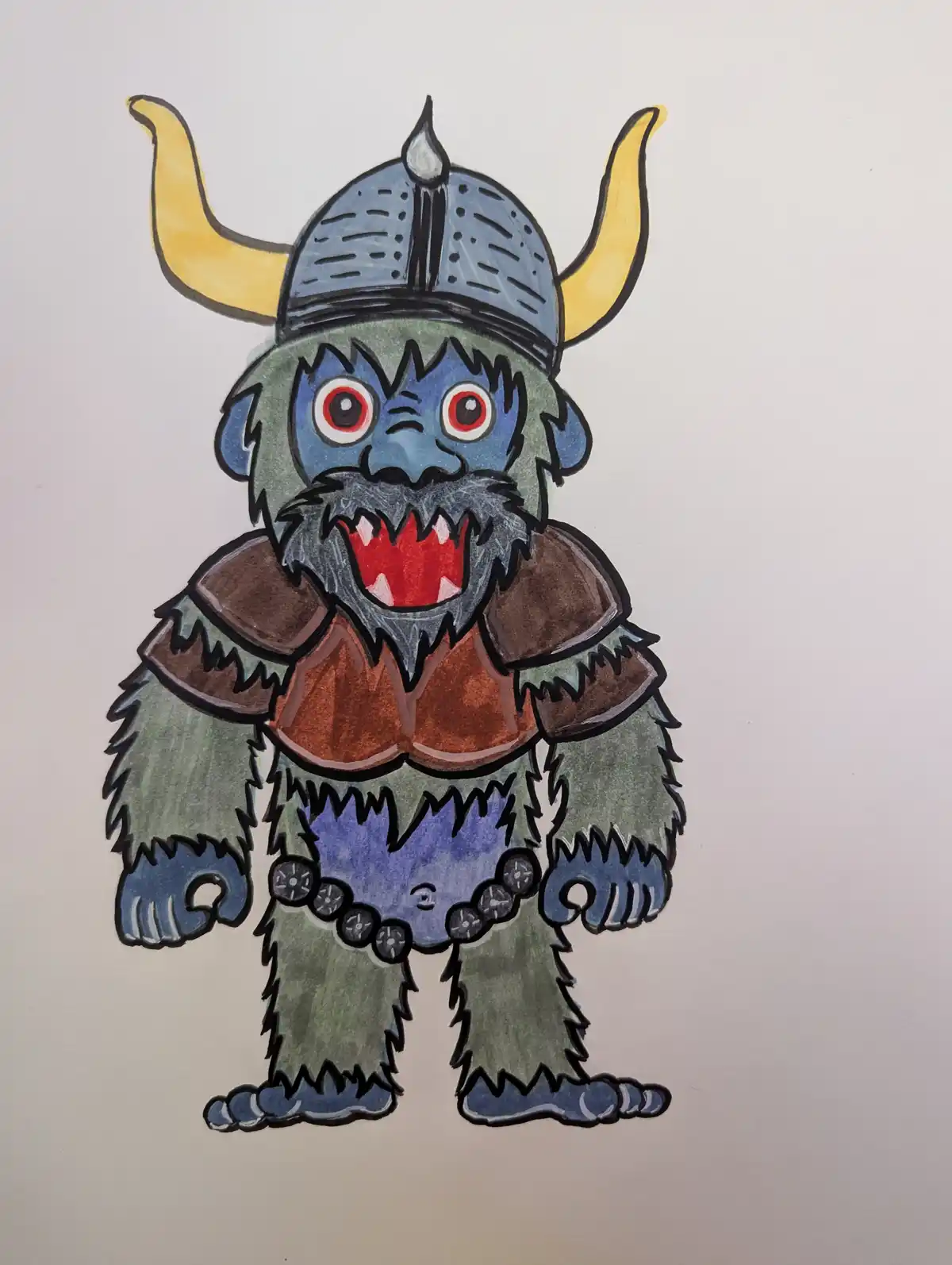 Check Out My Yeti Viking Artwork!