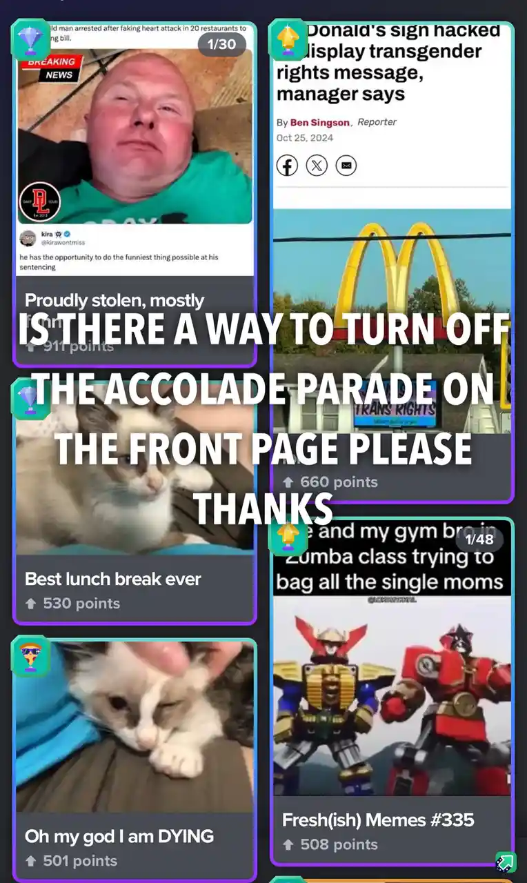 A screenshot of a social media feed shows four different posts, including a man in a green shirt, a cat being held, and two…
