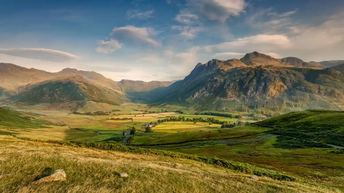 In England's Lake District, Little Langdale, a vast ravine, has inspired artists and poets. Despite its name, it's not…